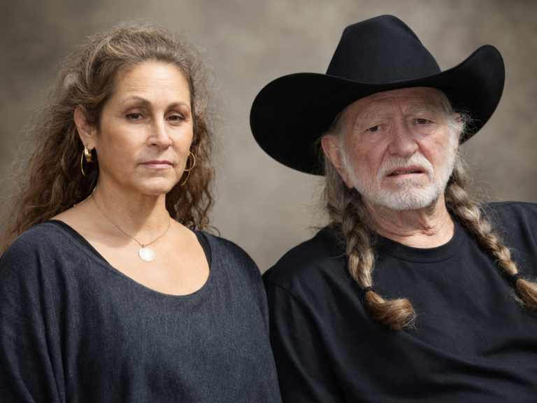 Willie Nelson and Angelina Jolie